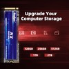 KingSpec NX Series 512GB Gen3x4 NVMe M.2 SSD, Up to