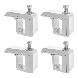 AA-Racks P-AC-10 Aluminum Mounting Clamps Truck Cap Topper Camper Shell for Ford