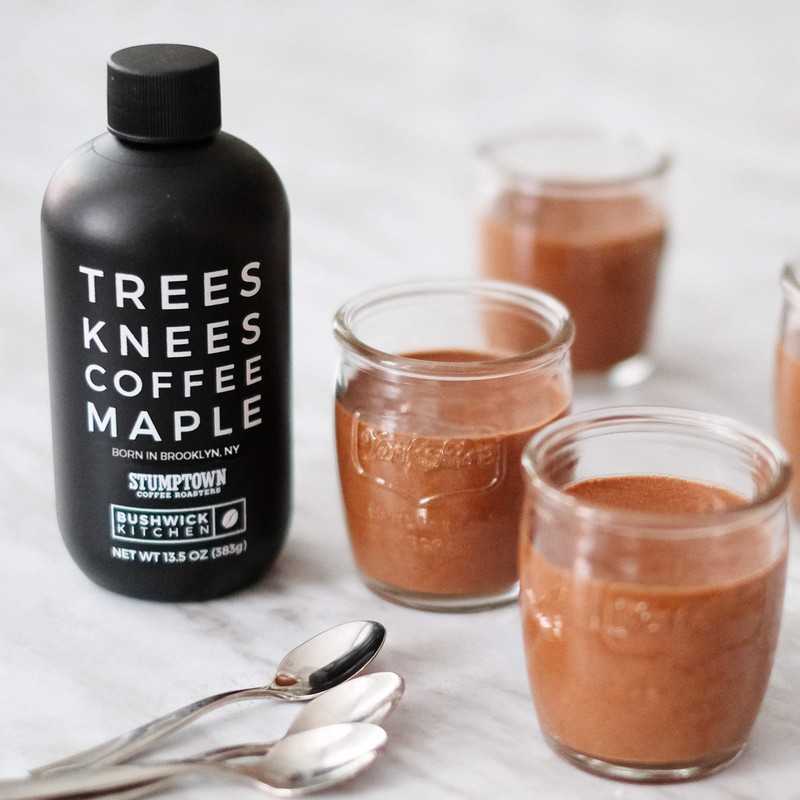 Trees Knees Coffee Maple Syrup, Grade-A Organic Maple Syrup with