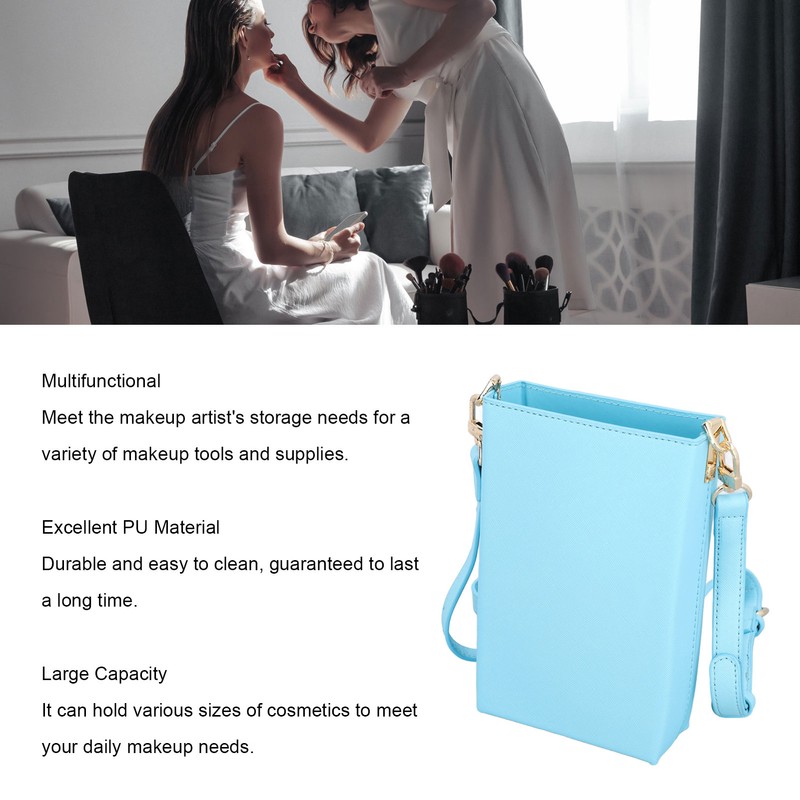 Makeup Artist Storage Bag PU Multifunctional Portable Professional Makeup Travel