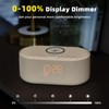 Sound Machine Alarm Clock for Bedrooms: Bluetooth 10W Stereo Sound