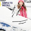 5 PLUS 28" + 16" Wiper Blades Replacement For TOYOTA
