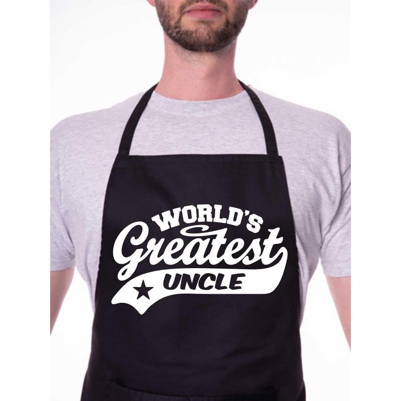 Print4U Apron Greatest Uncle Gift For Him Birthday Father's Day