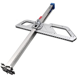 Professional Drywall Cutting Tool – Tungsten Carbide Wheel Drywall Cutter (No Blade Replacement Needed) – Dual-Post Precision Gypsum Board Cutter, Foldable with 25 Bearings & Carry Bag (Heavy Duty)
