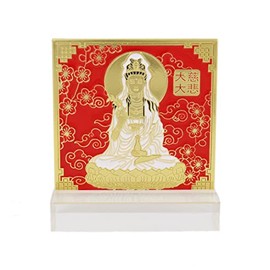 Feng Shui Kuan Yin on Om Mani Padme Hum Mantra Plaue