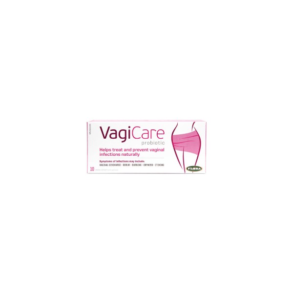 Flora Vagicare Probiotic - 10 Caps With Applicator