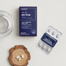 More Nature 모어네이처 수면 건강 꿀잠 락티움 30정 x 4박스 More Nature Sleep Health Honey Sleep L-theanine 30 tablets x 4 boxes