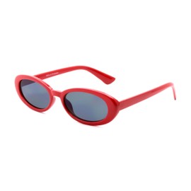 ENUFF Rosa Red Rectangle Sunglasses For Women