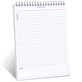 GOLDPEI To Do List Notepad Big - Daily Planner Notepad Undated 50 Sheets Tear Off, 8" x 11" Planning Pad Checklist Productivity Note Pad for Work and Personal Organized