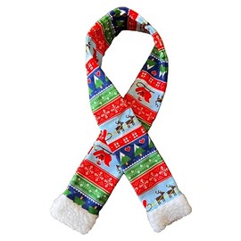 Huxley & Kent Pet Scarf | Ugly Sweater (Medium) | Festive Christmas Holiday Accessory for Dogs/Cats | Holiday Pet Scarf Neckwear| Cute Fun Winter Pet Accessory