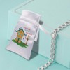 Azeeda 15cm 'Welcome to your New Home' Satin Drawstring Bag/Pouch
