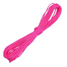 2mm Braided Polypropylene Rope - Lightweight, UV-Resistant Multifilament Cord - Soft, Strong & Weatherproof - Floats on Water - Ideal for Crafts, Gardening, Pet Leads - Neon Pink 10m
