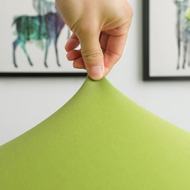 iEventStar Stretch Bar Table Covers, Spandex Bar Table Covers, Bar Tables, Wedding, Strengthening in the Foot Area, Round Tablecloth for Bistro Table, Cocktail Party (Grass Green, Set of 1 - Diameter