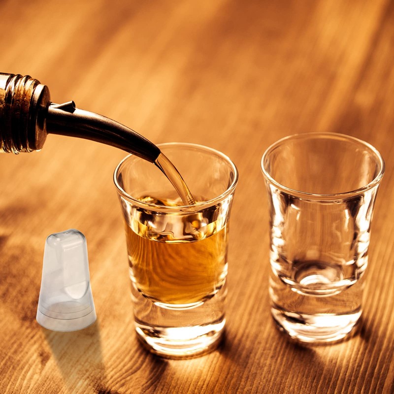 Pour Spout Covers Translucent Liquor Pourer Covers Universal Bottle Pour