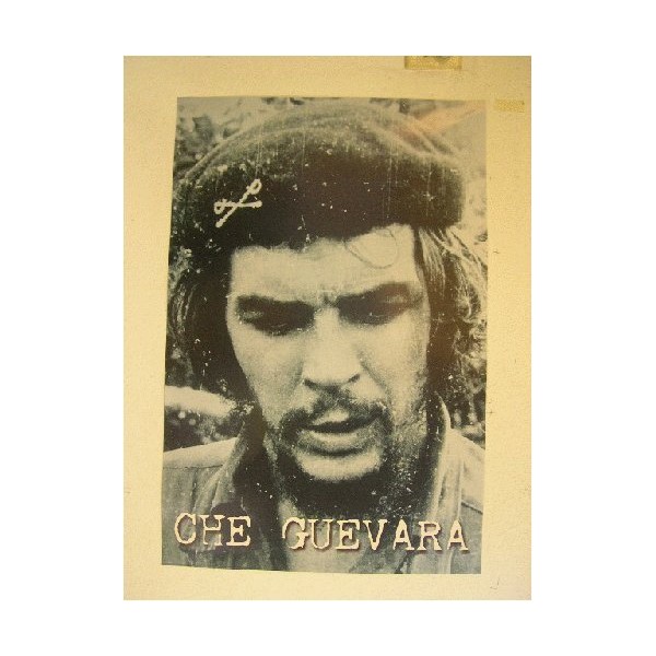 Che Guevara Poster In The Rain