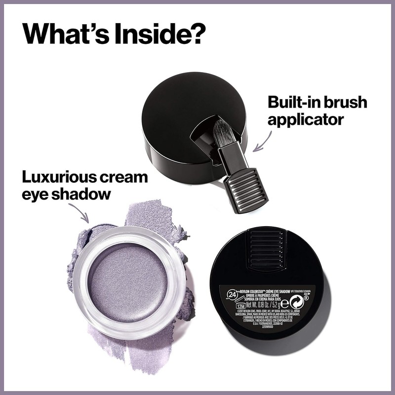 Crème Eyeshadow by Revlon, ColorStay 24 Hour Eye Makeup, Highly