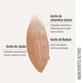 Pure Foundation Liquid Makeup with Softening and Nourishing Properties