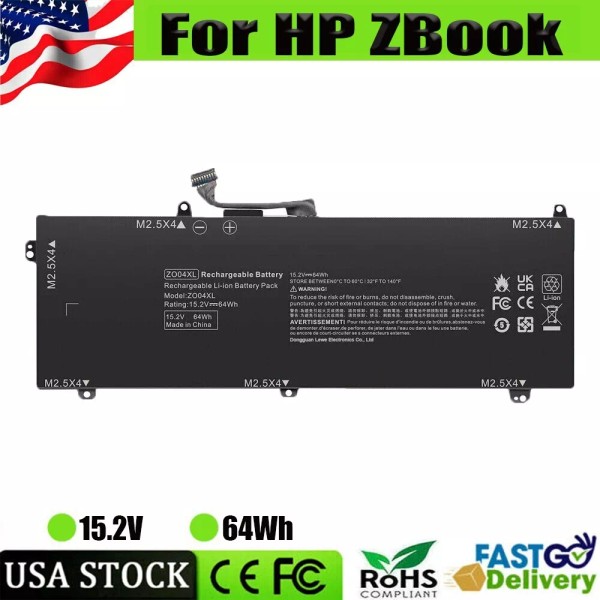 Batterymaster 64Wh ZO04XL Battery For HP ZBook Studio G3 G4