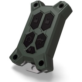 Chevy Key Fob Cover - for GMC Key Fob Cover - Silverado Sierra Accessories - Built in Bottle Opener - Fits 2019-2022 Check Fitment Guide - Custom Colors (Green, Black Screws)