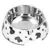 Dog Food and Water Bowl AntiSlip Base Stainless Steel Pet