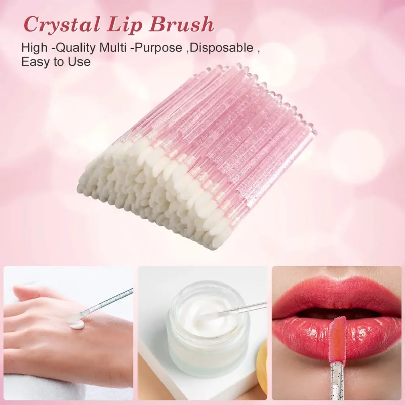 500 Lip Brush Desechable Para Pestañas Microblading Labio