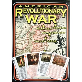 The American Revolutionary War Souvenir Playing Cards