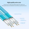 Buacoz 2Pack SFF-8643 to 4X SATA 90-Degree Right-Angle Adapter Cable