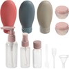 GALPADA Kit para Viaje Botellas de Maquillaje Recargables, Diseño Moderno