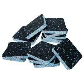 Luwint Treadmill Mat Pads, Rubber Foam Padding, Sound Isolation Pads, Anti Vibration Pads, Shock Absorbing Mat, Noise Reduction Floor Protection Sheets for Treadmill Washer Machine Exercise Equipment