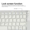 Foldable Bluetooth Keyboard 63 Keys Metal Ultra Thin Mini Folding