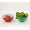Serroni Two-Tone Melamine Bowl 15 x 7 cm, Fuchsia Pink