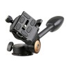 ayex hydraulic 3-way tripod head tilt with quick release plate