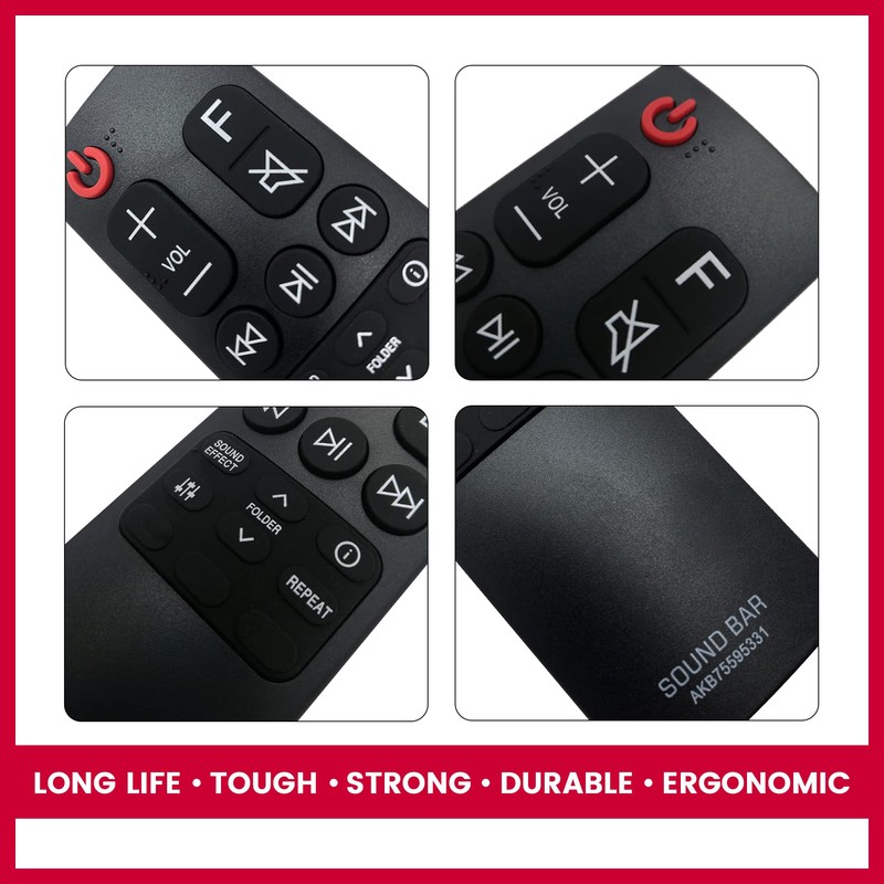 New Remote Control AKB75595301 For LG Dolby Atmos Sound Bar