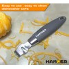 HAMOER Lemon Citrus Zester Tool Cheese Grater for kitchenaid-Multipurpose grooved
