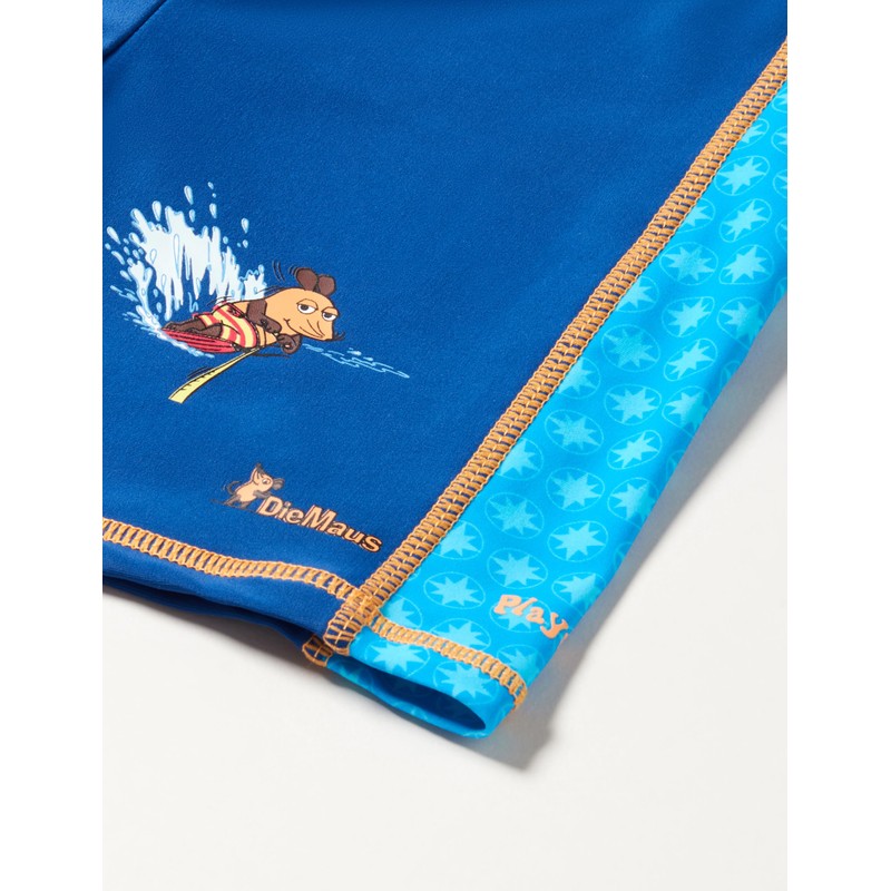 Playshoes DIE MAUS Boy's Uv-Schutz Short die Maus Swim, Blue