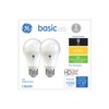 GE Basic LED Light Bulbs, 75 Watt, Soft White, A19