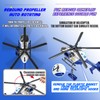 ANJARU Helicopter Toy with Lights and Sound,Simulative Rescue Helicopter Vehicles