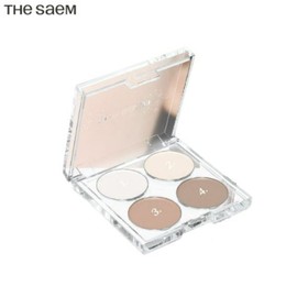 THE SAEM Single Shadow Palette Special Set 4Colors & Case 5items (PICK1/PICK2), Color:PICK2 Palette