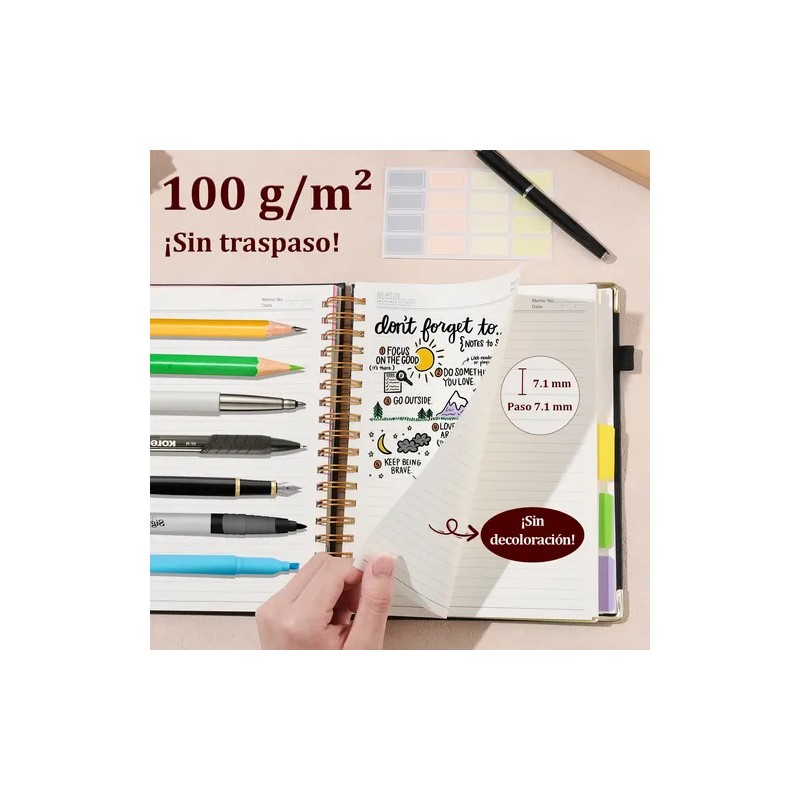Cuaderno Profesional Libreta Universitaria 5 Color 300 Hojas