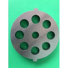 Measure first. #12 X 1/2 Sausage and Chili Grind Meat Grinder Disc Plate WITH TWO TABS for STX TurboForce 3000 MEASURE. MEASURE. MEASURE. 2 3/4" (69 mm) plus tabs diameter. NO RETURNS ON THIS ITEM