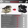 Car Door Lock Front Left, OTUAYAUTO Lock Actuator with Central