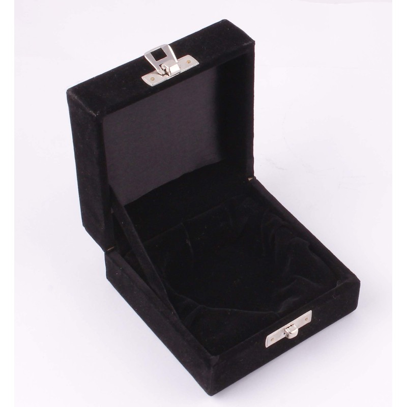 Grey Heart Shaped Small Urn for Ashes with Box and