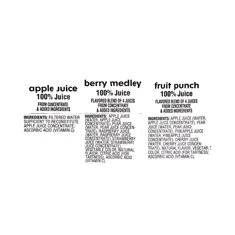 Apple & Eve 100% Fruit Juice Variety Pack, 24 pk./10
