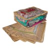 Mehek Set of 5 Large Storage Garment Bag Saree Sari