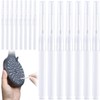 BEIQIYA 15pcs Shower Head Cleaner Picks, Micro Gap Anti-Clog Bathroom