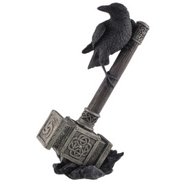 VOGLER Joh. Vogler GmbH Raven Mugin on Thor's Magic Hammer Mjölnir Warhammer God Thor