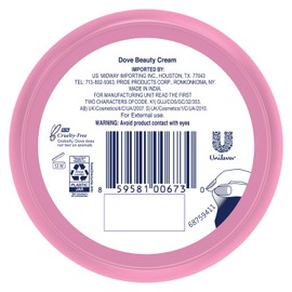 Dove Body Love Beauty Cream, Lightweight, Fast-Absorbing Face and Body Cream for Normal to Dry Skin, 24-Hour Moisture, Luxuriously Scented Face Cream, Hand & Body Lotion, 5.07 Fl Oz (Pack of 3)