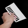 Chiloskit 5PCS 7-inch Flexible Plastic Wallpaper Smoother Wallcovering Smoothing Tool