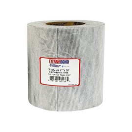 EternaBond WebSeal White 6" x50' MicroSealant Woven Polyester Tape | 23 mil Total Thickness | EB-WB060-50R - Reinforced Fabric for Roof Sealing and Repair