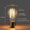 SHUWDKAR 3 Color Temperature LED Bulb E26 Medium Base, Red